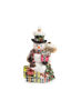 Glass Ornament - Greeter Snowman by MacKenzie-Childs