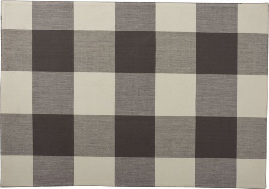 Buffalo Check Cotton Placemat by Primitives by Kathy