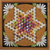 Chinese Checkers Wall Game by Primitives by Kathy