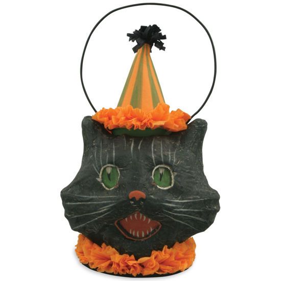 Sassy Cat Mini Bucket by Bethany Lowe Designs