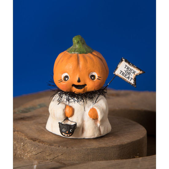 Trick or Treat Pumpkinhead by Bethany Lowe Designs