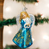 Glistening Snowflake Angel Ornament by Old World Christmas