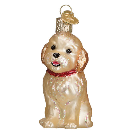 Cockapoo Puppy Ornament by Old World Christmas