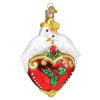 Two Turtle Doves Ornament by Old World Christmas