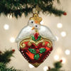 Two Turtle Doves Ornament by Old World Christmas