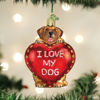 I Love My Dog Ornament by Old World Christmas