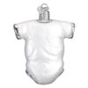 White Baby Onesie Ornament by Old World Christmas