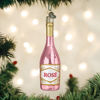 Rose Wine Ornament by Old World Christmas