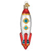 Toy Rocket Ship Ornament by Old World Christmas