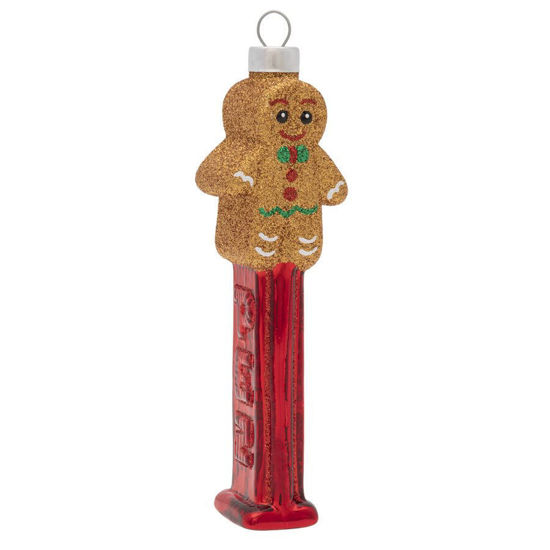 Gingerbread Man PEZ Dispenser Ornament by Kat + Annie