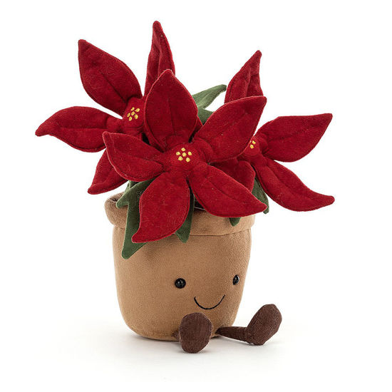Amuseable Red Poinsettia by Jellycat
