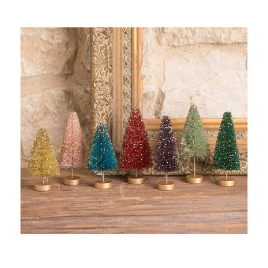 Jewel-Tide Bottle Brush Tree Mini Set by Bethany Lowe Designs
