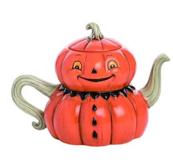 Pumpkin Tea Pot by Transpac