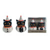 Black Cat S&P Shaker Set by Transpac