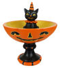 Black Cat Treat Bowl by Transpac
