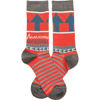 Awesome Husband Socks by Primitives by Kathy