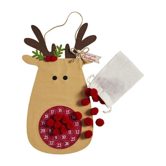 Reindeer Countdown Hanger by Mud Pie