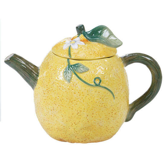 Citron 3-D Lemon Teapot by Certified International