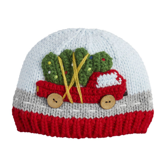Christmas Truck Knit Hat 6-18 Month by Mudpie