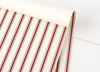 Red Ribbon Stripe Placemat by Hester & Cook