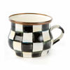 Courtly Check Enamel Teacup by MacKenzie-Childs
