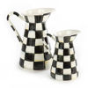 Courtly Check Enamel Practical Pitcher - Small by MacKenzie-Childs