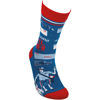 Awesome Mail Carrier Socks by Primitives by Kathy