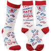Divorce Rate Among Socks Is Astonishing Socks by Primitives by Kathy