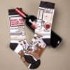 Bring Your Wine To Work Day Socks by Primitives by Kathy