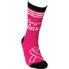 Always A Fighter Socks by Primitives by Kathy