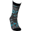 In Case You Get Cold Feet Socks by Primitives by Kathy