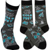 In Case You Get Cold Feet Socks by Primitives by Kathy