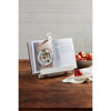 White Paddle Cookbook Holder by Mudpie