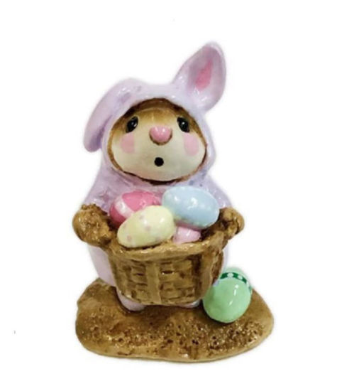 Easter Bunny Mouse M-082 (Lavender w/Tan Base) by Wee Forest Folk®