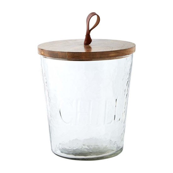 Textured Glass Ice Bucket by Mudpie