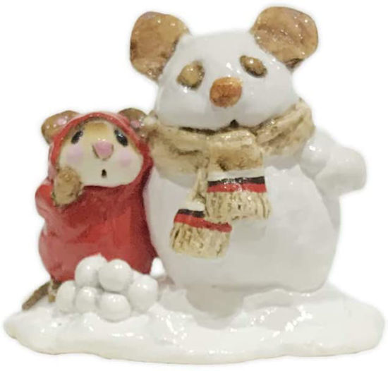 Snowmouse & Friend M-084 (Red) by Wee Forest Folk®