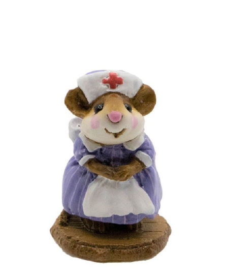 Mousey Nurse M-095 (Purple) by Wee Forest Folk®