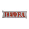 Haunt/Thankful Reversible Pillow by Mudpie