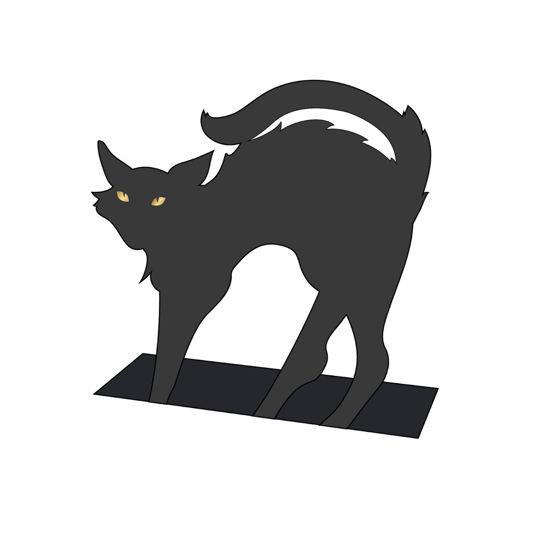 Black Cat Place Card by Hester & Cook