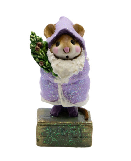 Father Chris-Mouse M-164 (Lavender) by Wee Forest Folk®