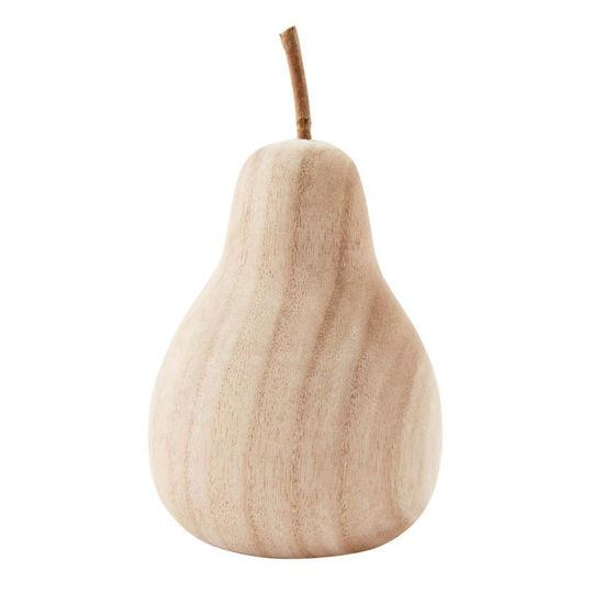 Paulownia Wood Pear by Mudpie