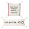 Christmas Loomed Pillows (Assorted) by Mudpie
