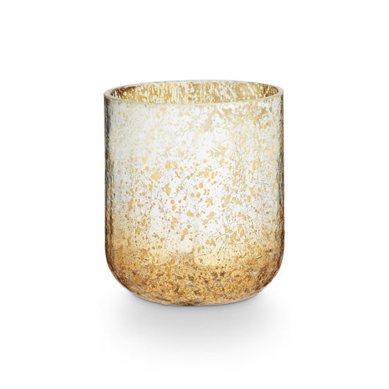 Balsam & Cedar Crackle Glass Candle Small by Illume
