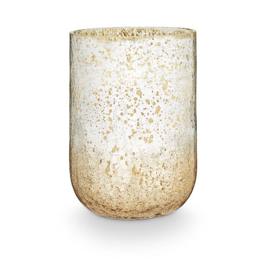 Balsam & Cedar Crackle Glass Candle Large by Illume
