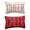 Cheer Reversible Pillow by Creative Co-op