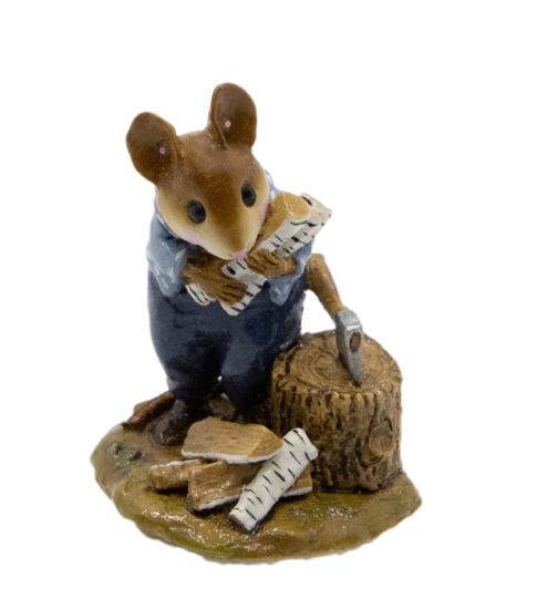 Woody Woodmouse M-243 (Denim Special) by Wee Forest Folk®