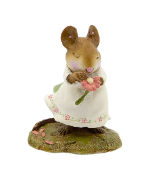 Loves Me M-233 (White w/Flowers) by Wee Forest Folk®