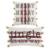 Jingle Bells Pillows by Mudpie