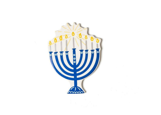 Blue Menorah Big Attachment by Happy Everything!™