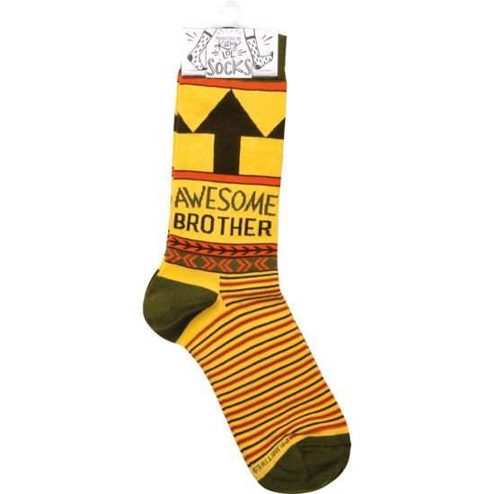 Awesome Brother Socks by Primitives by Kathy